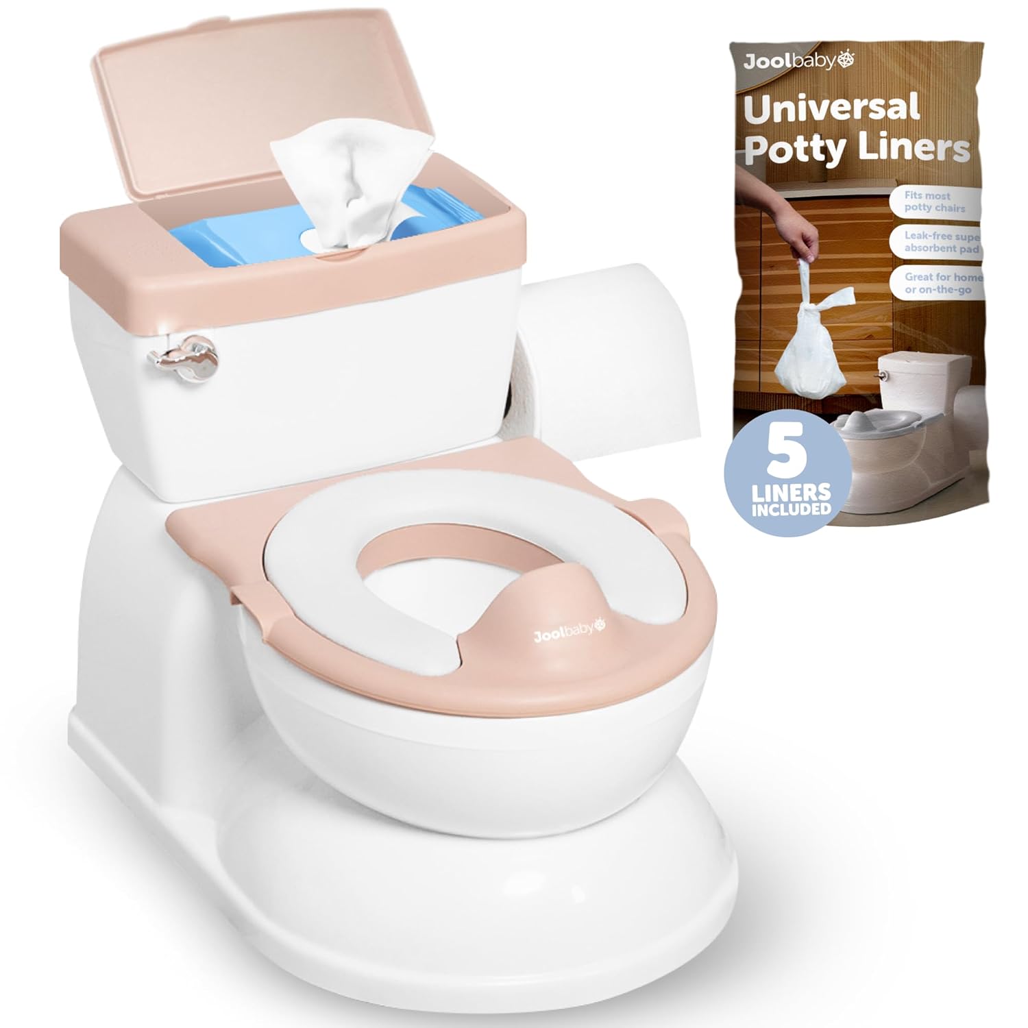 Realistic Toddler Training Potty Chair With Storage