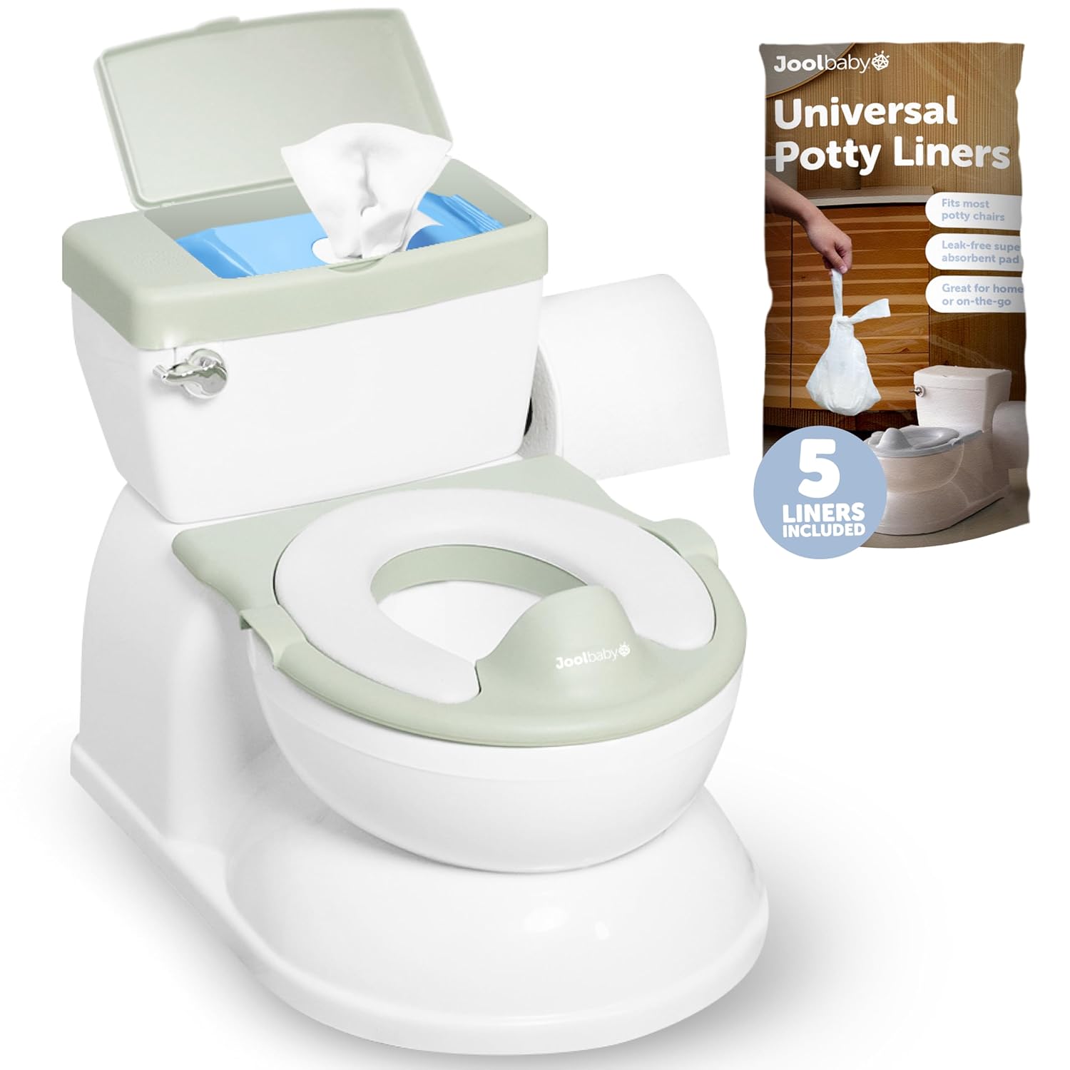 Realistic Toddler Training Potty Chair With Storage