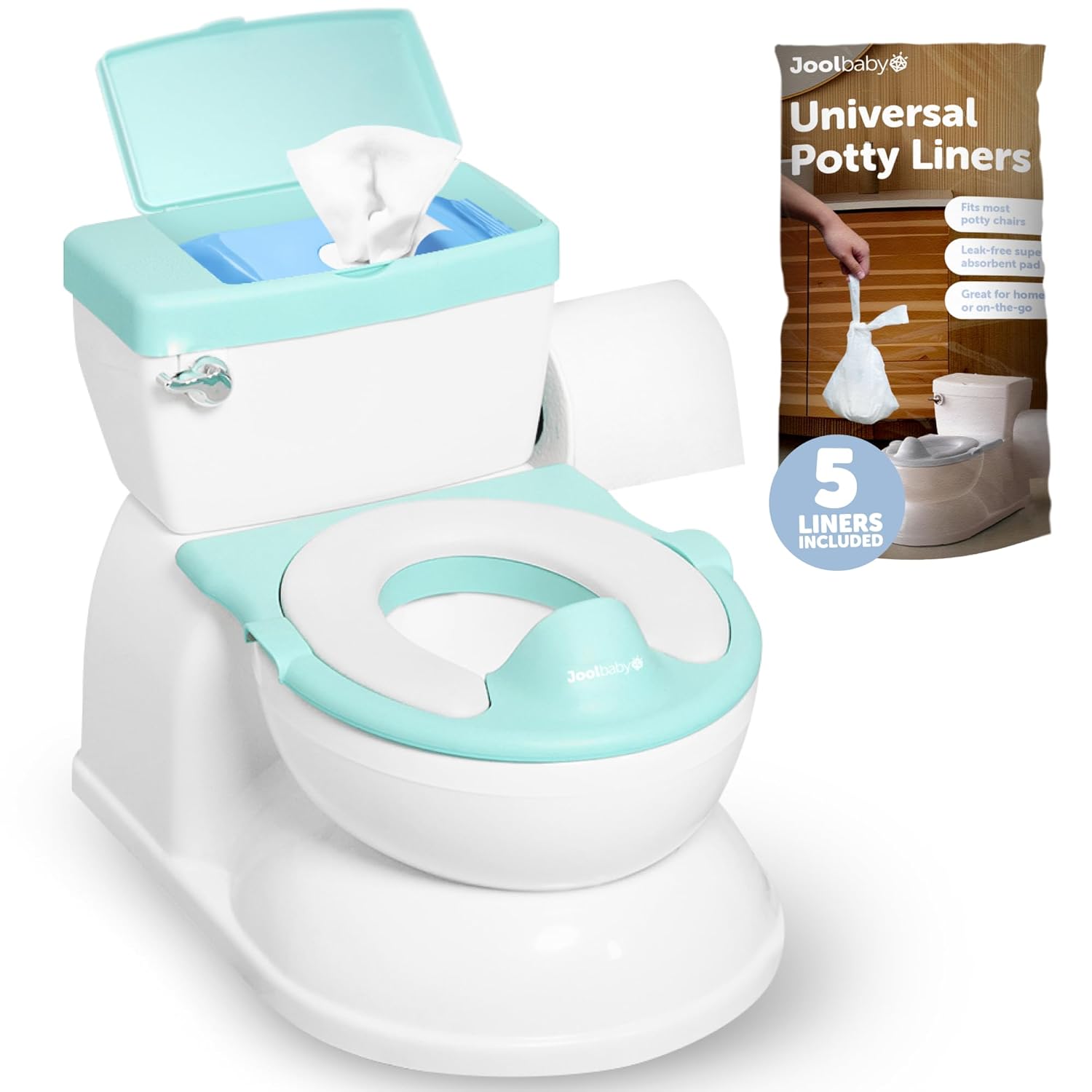 Realistic Toddler Training Potty Chair With Storage