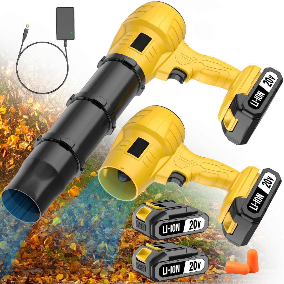 Rechargeable Cordless Leaf Blower For Blowing Leaves And Dust