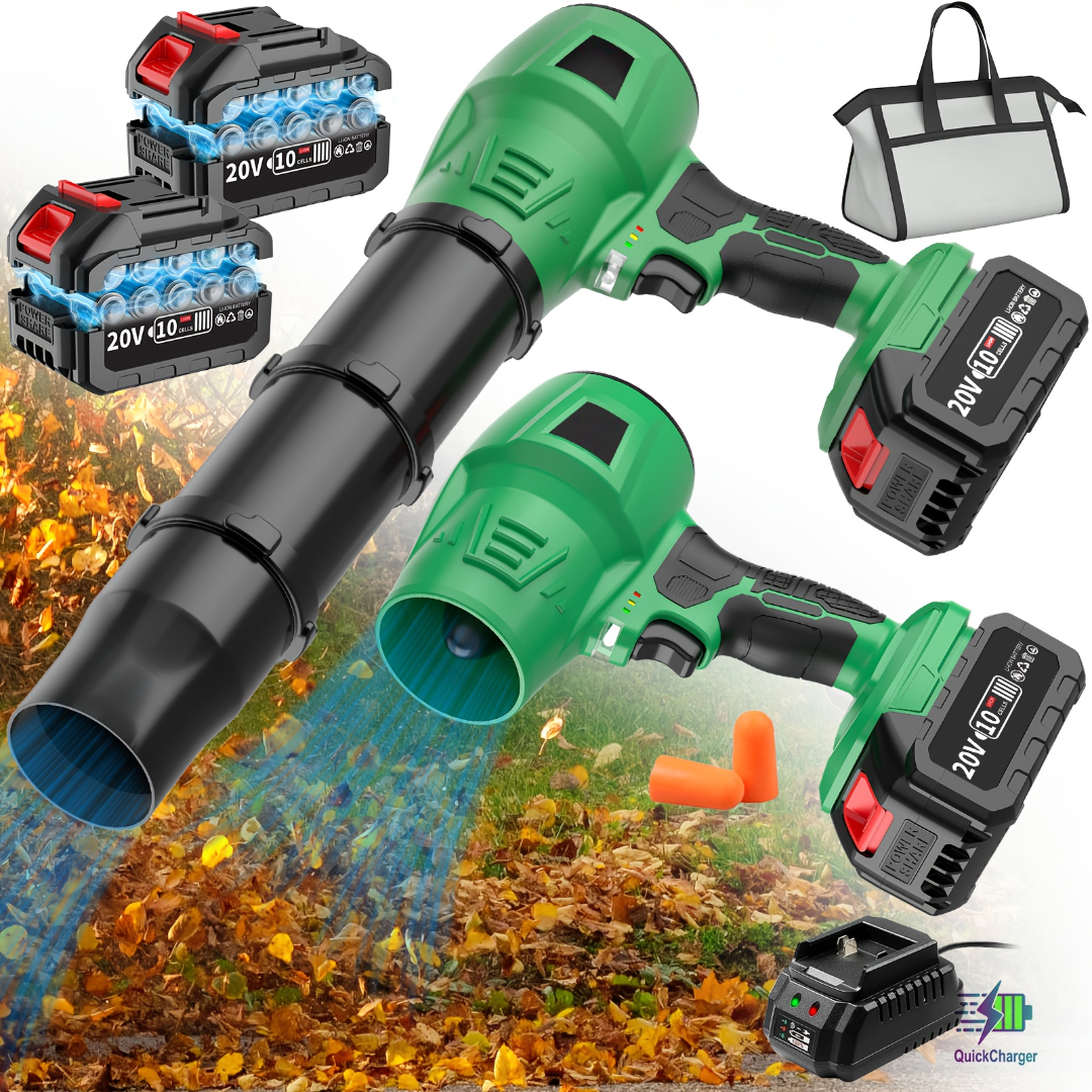 Rechargeable Cordless Leaf Blower For Blowing Leaves And Dust
