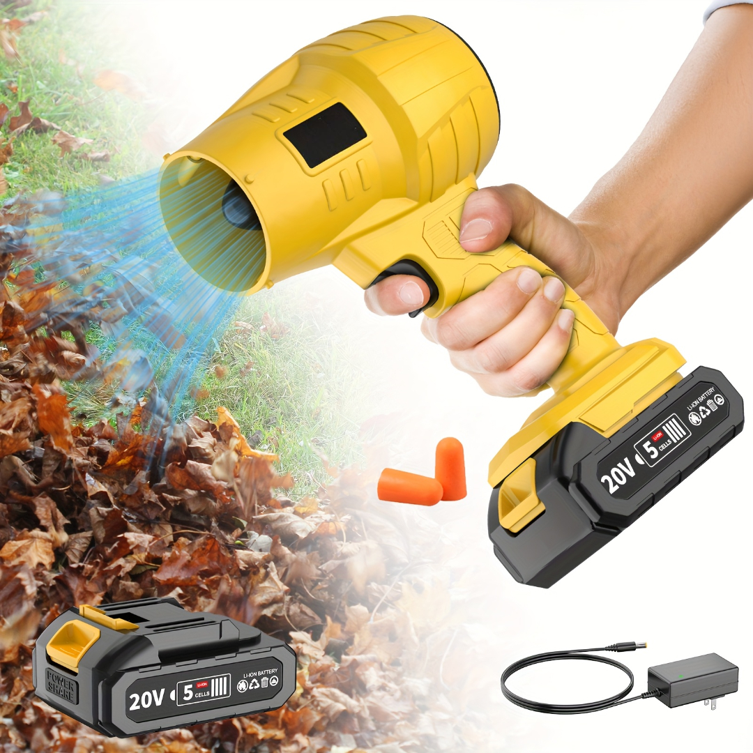 Rechargeable Cordless Leaf Blower For Blowing Leaves And Dust