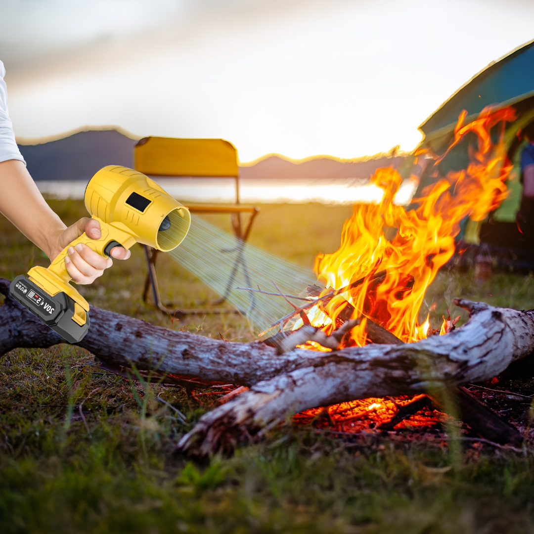 Rechargeable Cordless Leaf Blower For Blowing Leaves And Dust