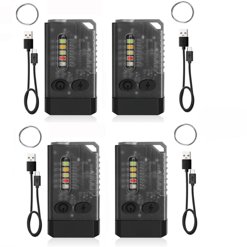 Small Powerful EDC Flashlight With Red UV Blue Light - Grafton Collection