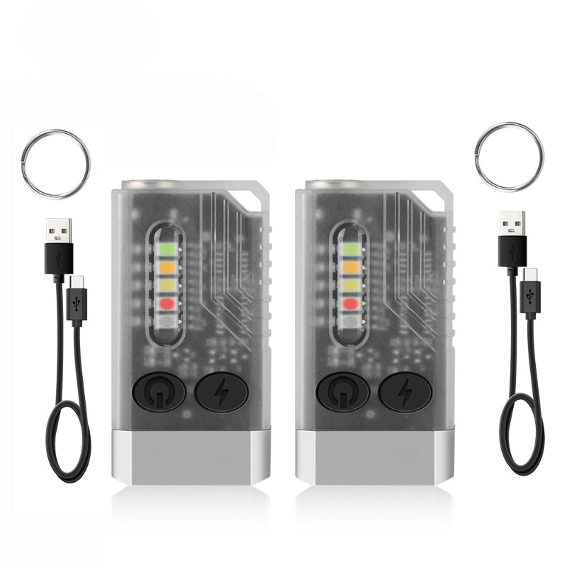 Small Powerful EDC Flashlight With Red UV Blue Light - Grafton Collection