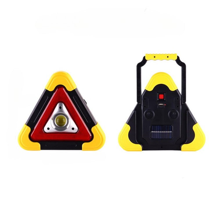 2 IN 1 Emergency Triangular Roadside Warning Light - Grafton Collection