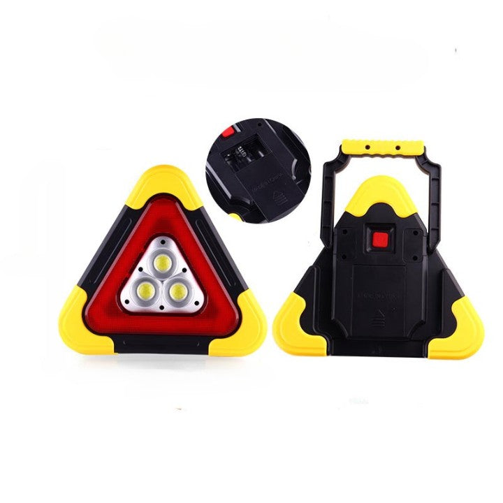 2 IN 1 Emergency Triangular Roadside Warning Light - Grafton Collection