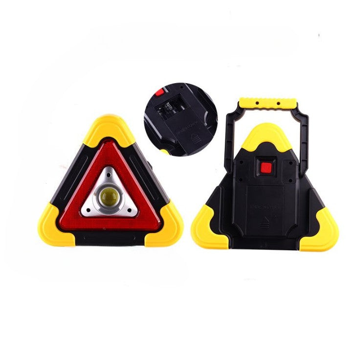 2 IN 1 Emergency Triangular Roadside Warning Light - Grafton Collection