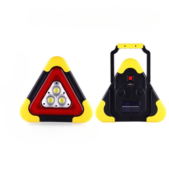 2 IN 1 Emergency Triangular Roadside Warning Light - Grafton Collection