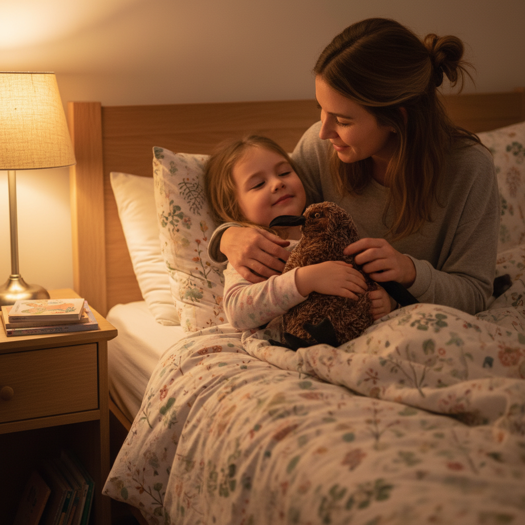 The Giant Fluffy Pesto Penguin Chick Plush Toy