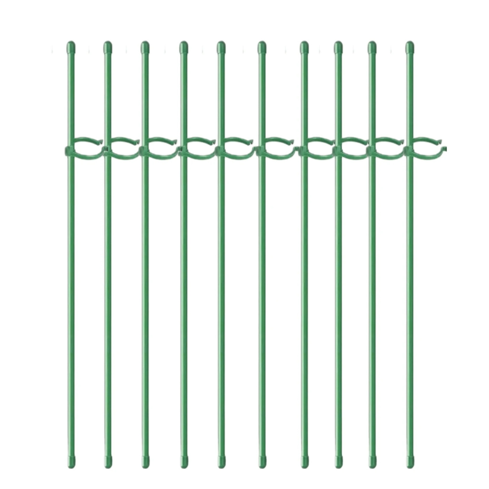 Green Plant Support Rods