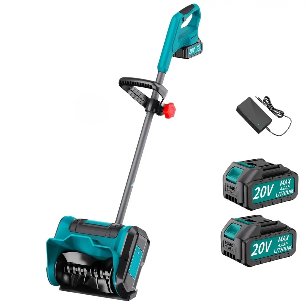 Cordless Snow Blower With Quick Battery Charging