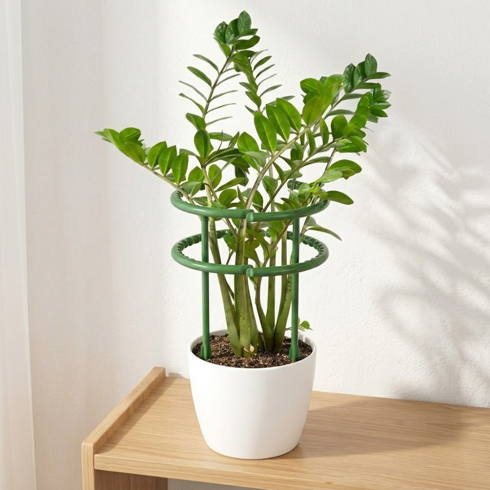 Plastic Half Circle Plant Trellis For Potted Plants Climbing Vine