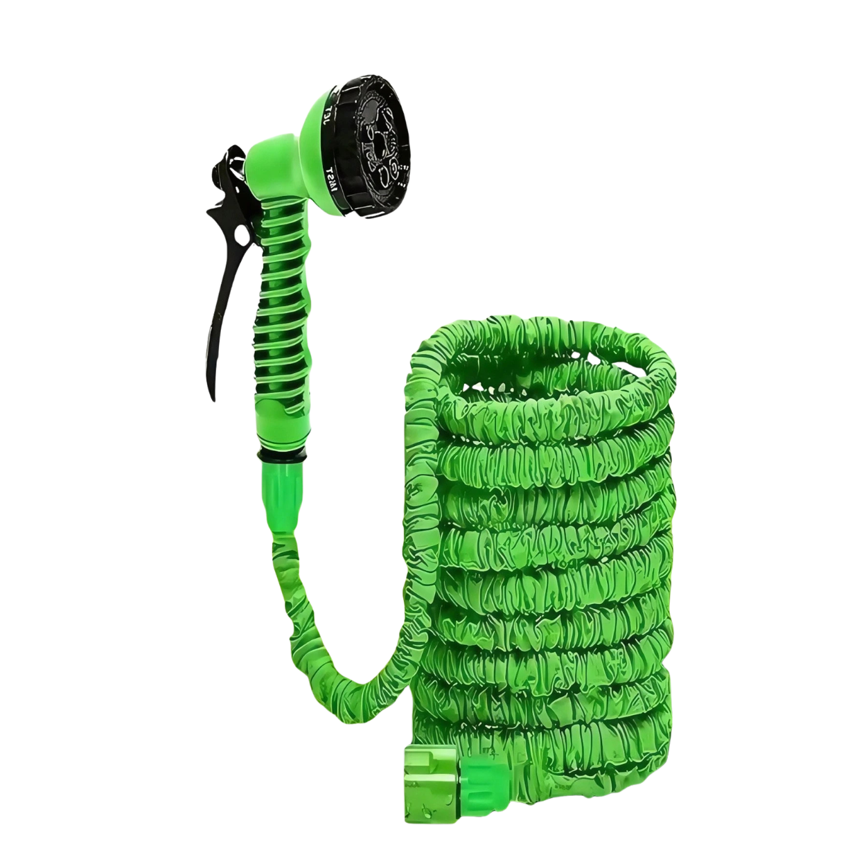Adjustable Expandable Garden Hose With Spray Gun