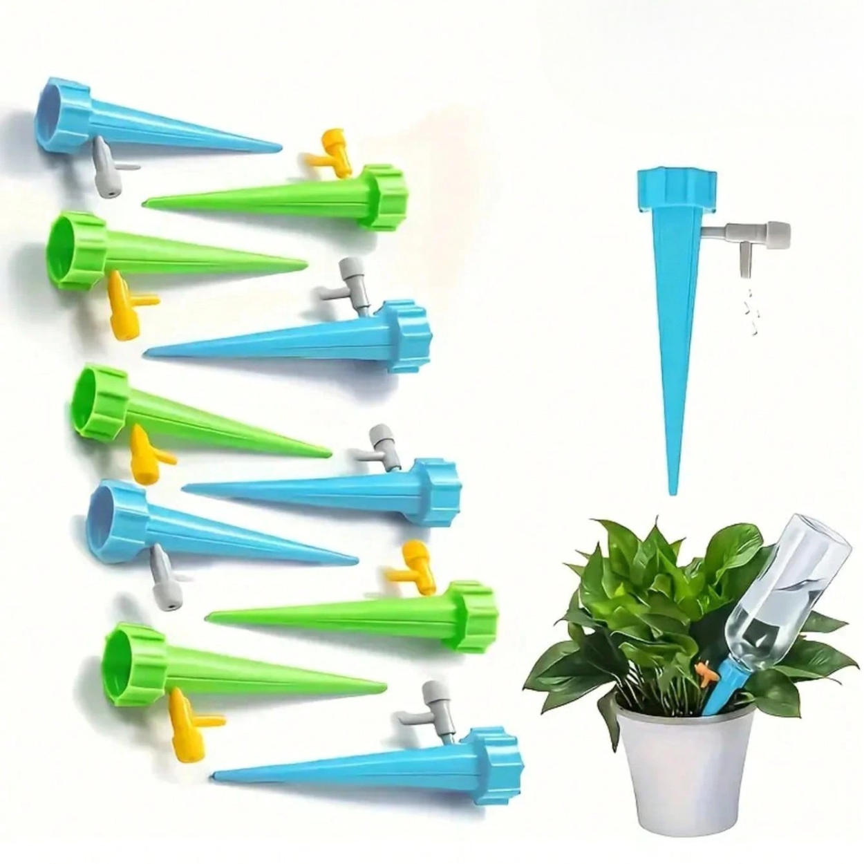 Automatic Drip Irrigator With Self Spray For Plant Watering