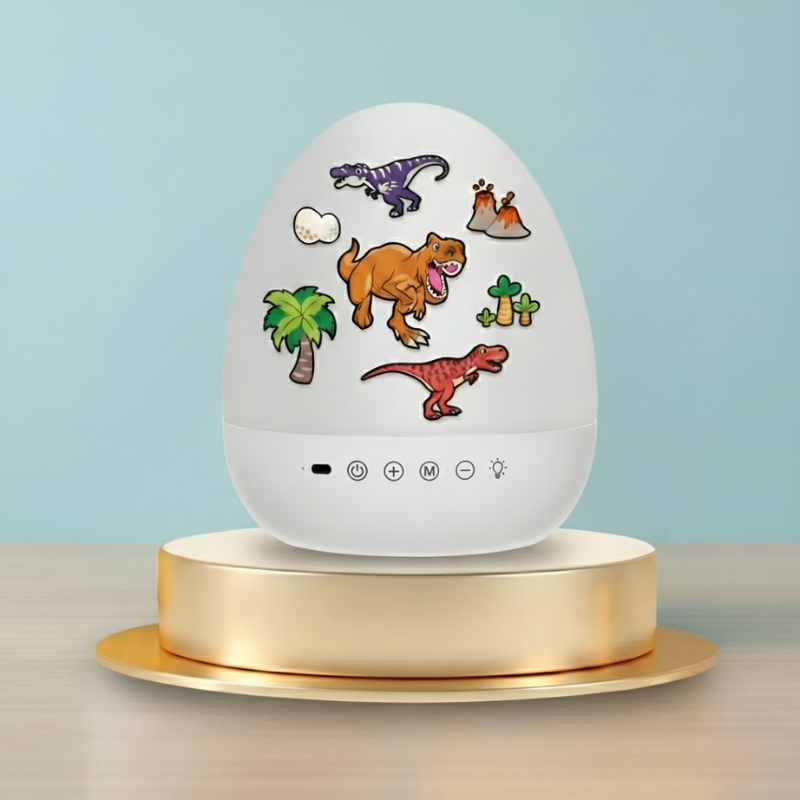 Rechargeable Night Light Projector Lamp With Music And Remote Control For Kids