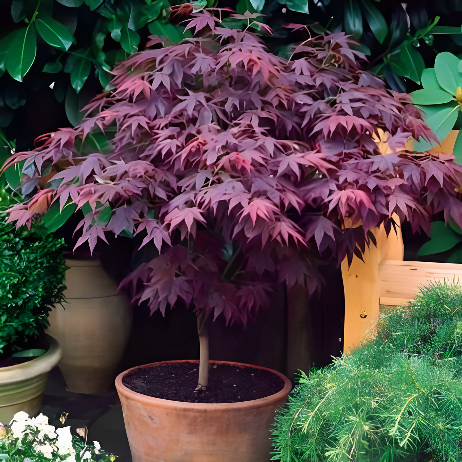 Japanese Red Maple Tree For Garden Decoration And Outdoor Flowering Seeds