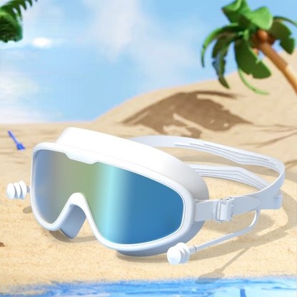 Anti-Fog UV Protection Swimming Glasses With Earplugs - Grafton Collection