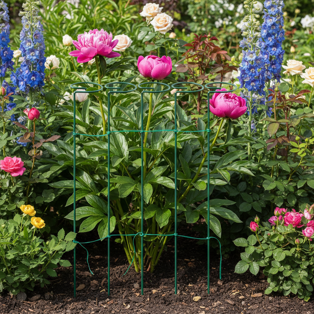 Plant Support Stake Trellis Cage For Indoor And Outdoor Plants