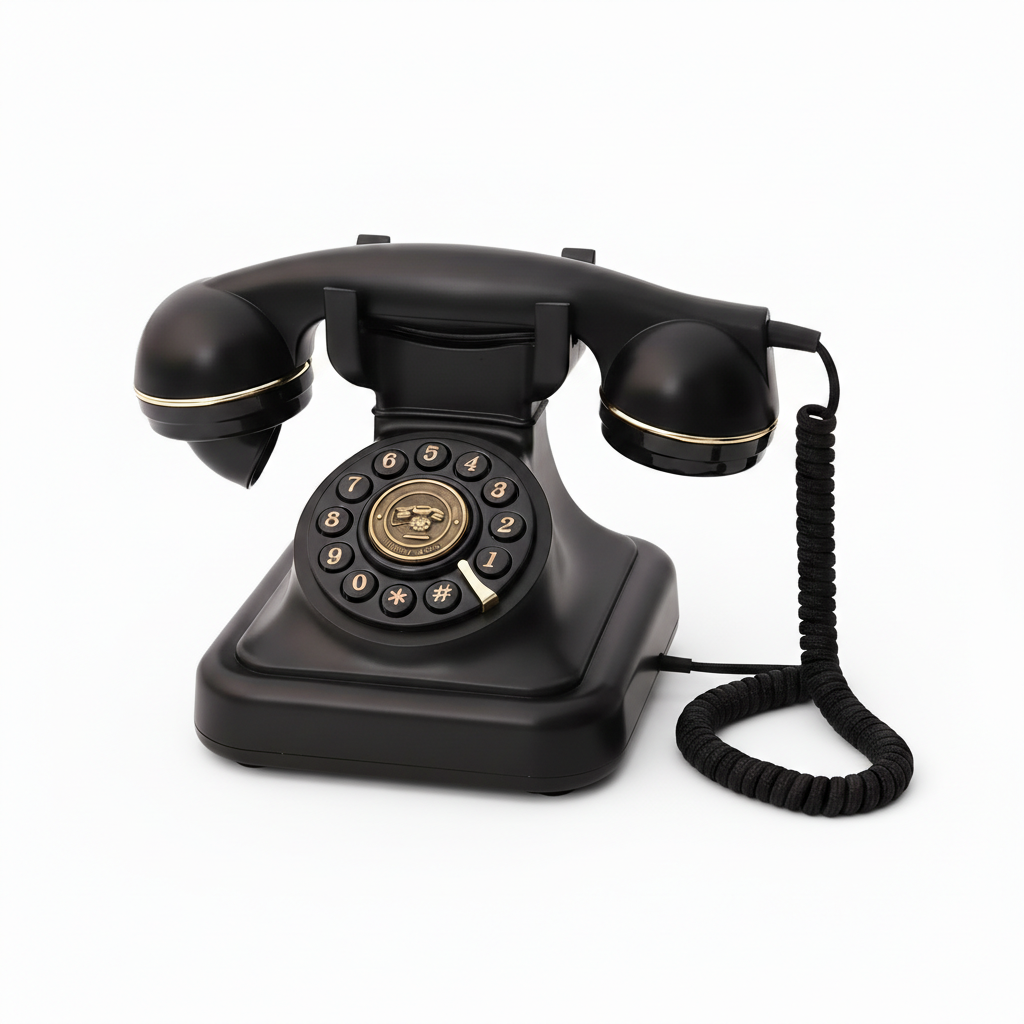 Vintage Style Audio Guest Book Phone With 32GB Memory