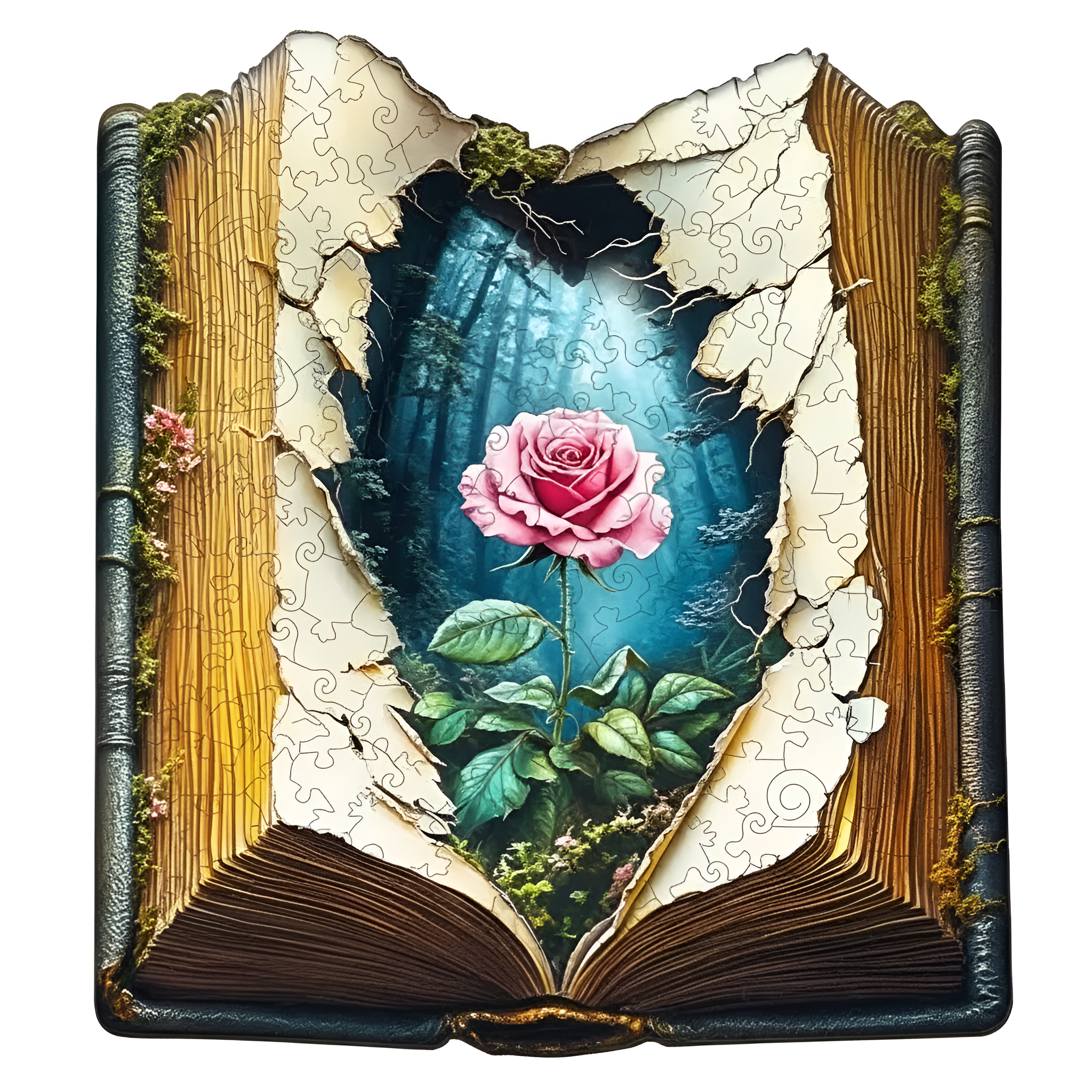 Wooden Puzzle M Size 160-200pcs Collection Unique Shape Jigsaw Puzzle for Adults Kids Family Game Creative Birthday Gifts Natural Material Smooth Edge Home Decor