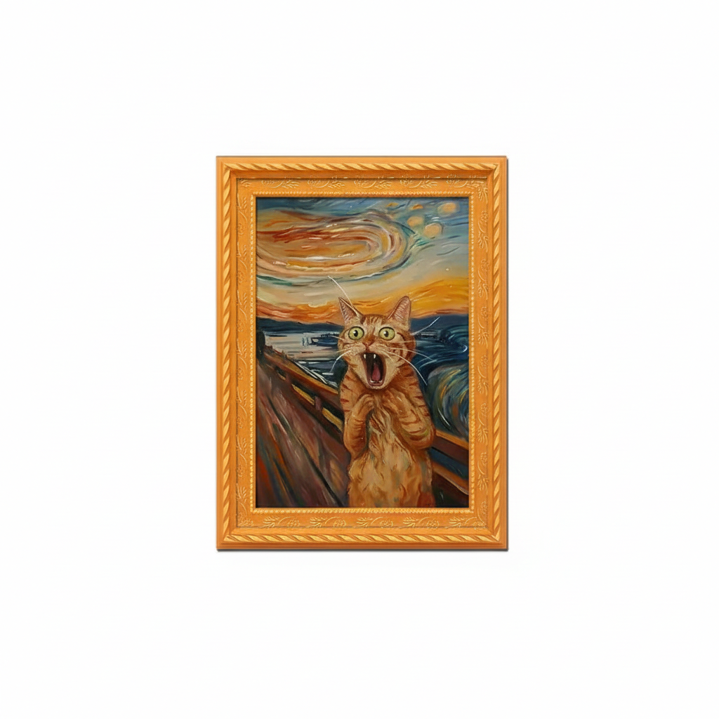 Cute Cat Refrigerator Magnets Adorable Black & White Cat Design with Pink Accents Durable Bamboo Material Perfect for Home Office Decor Holiday Gifts and Kitchen Accessories Cat Accessories