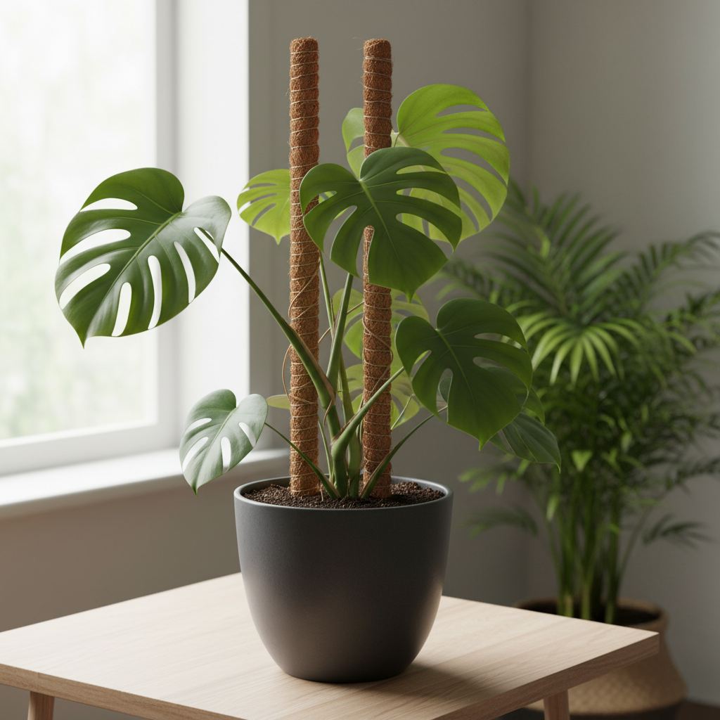 Bendable Coco Coir Moss Pole For Climbing Plant Support