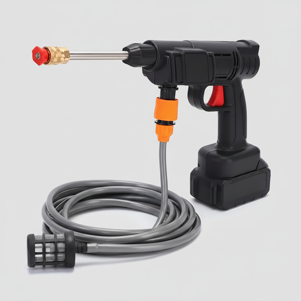 Portable Cordless High Pressure Car Washer