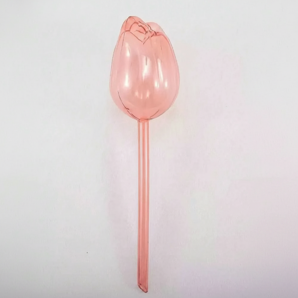 Tulip Shaped Self Watering Globes With Narrow Mouth Design For Indoor Outdoor Potted Plants