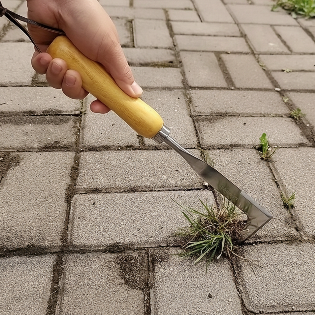 Forged Manganese Steel Long Handle Weeding Tool For Root Removal