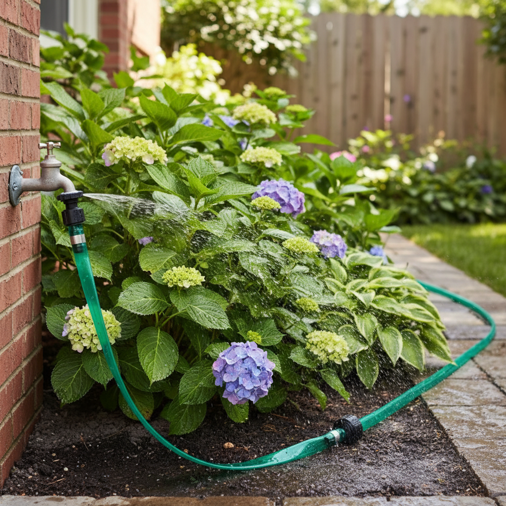 Watering Sprinkler Nozzle And Soaking Hose For Garden