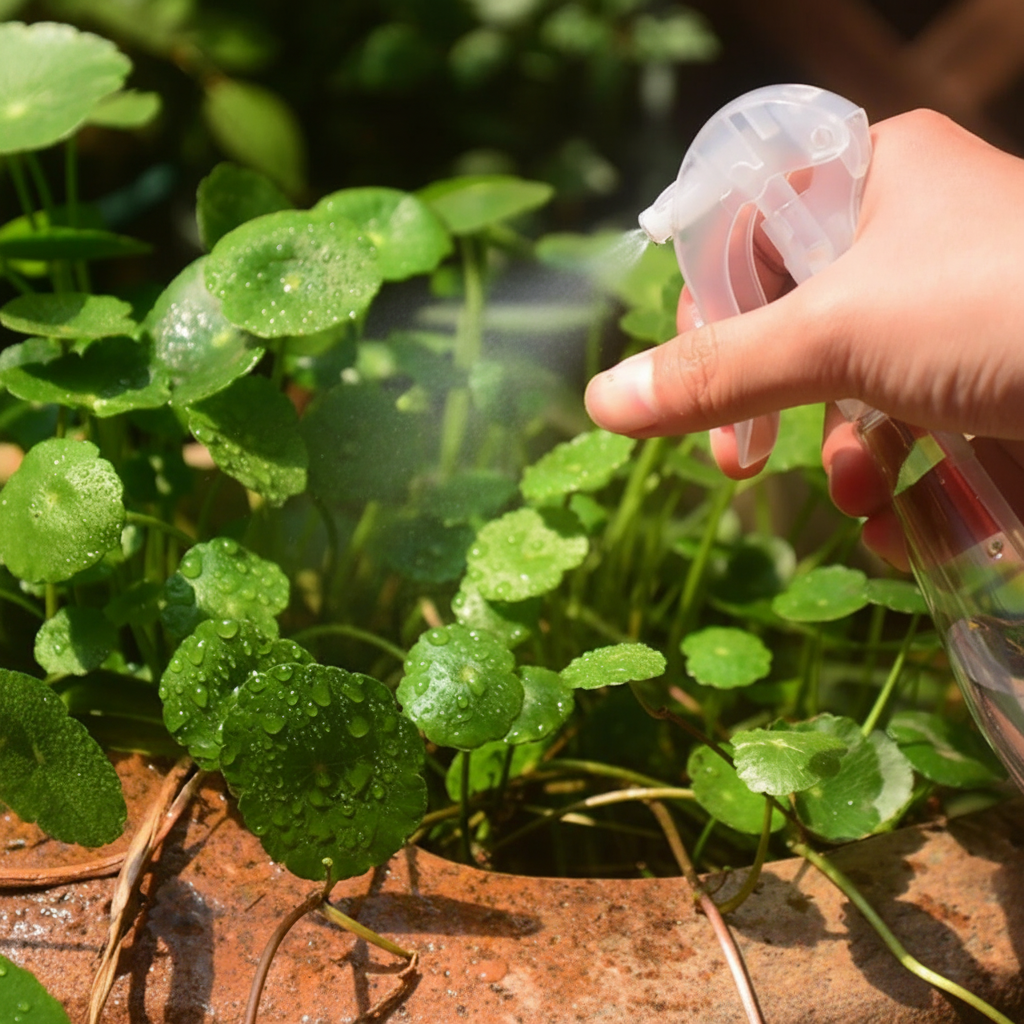 Pressurized High Mist Spray Bottle Reusable Plastic Trigger Sprayer For Gardening And Cleaning