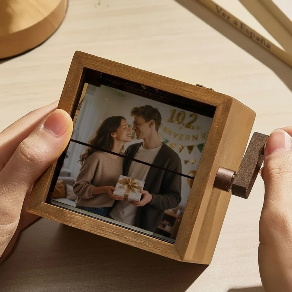 Manual Photo Flipbook Animation Custom Box For Gifts