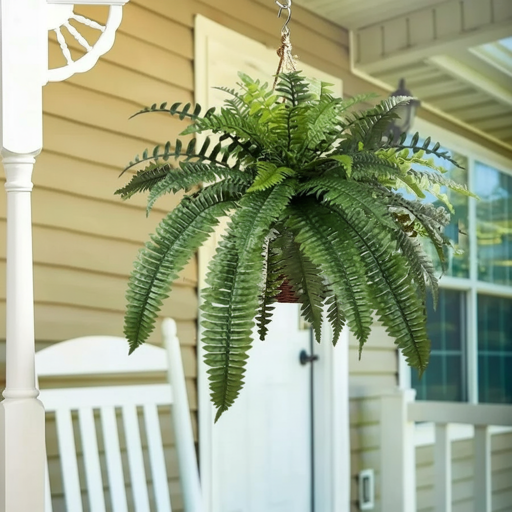 2 Pack Large UV Resistant Boston Ferns