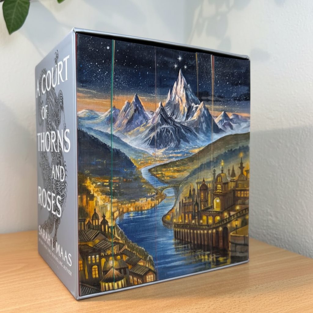 Paperback Book Set With Hand Painted Edges