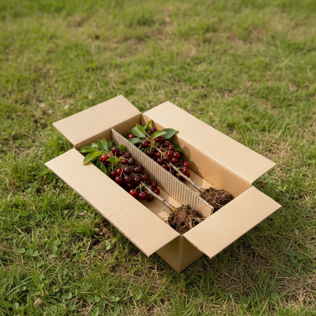 Cherry Saplings With Strong Root System Seeds For Gardens And Balconies