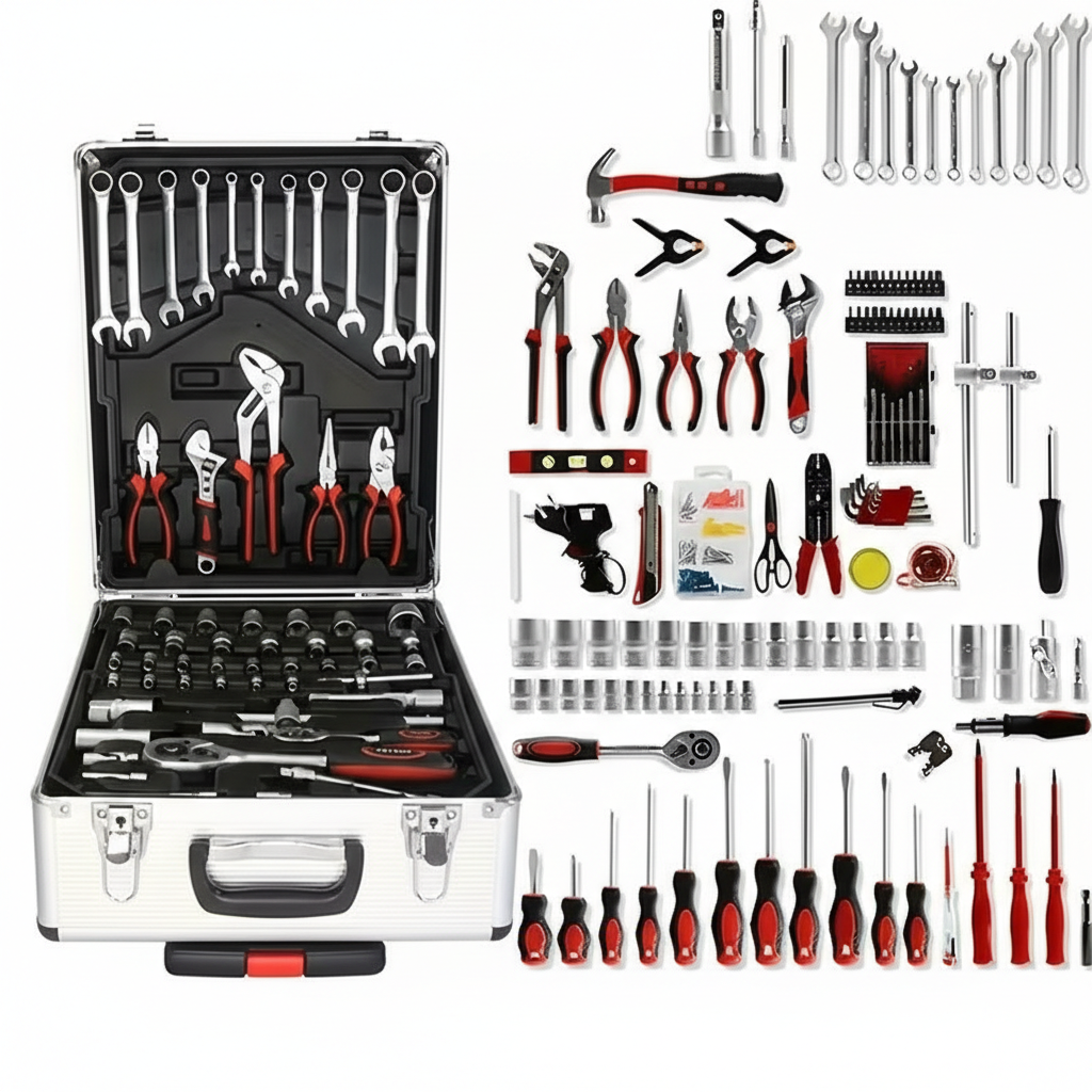 Professional Tool Kit Set With Portable Storage Case