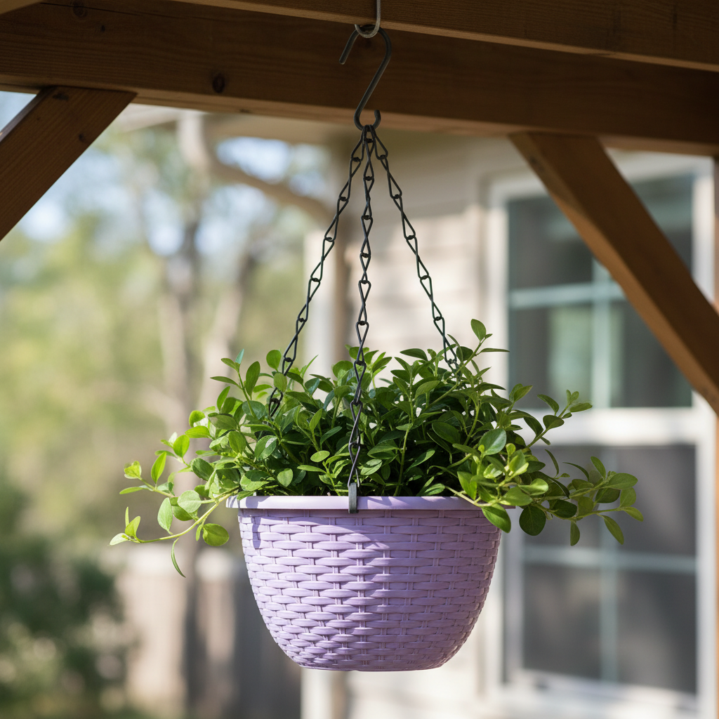 Adjustable Metal Hanging Chains With Hooks For Planters And Lanterns