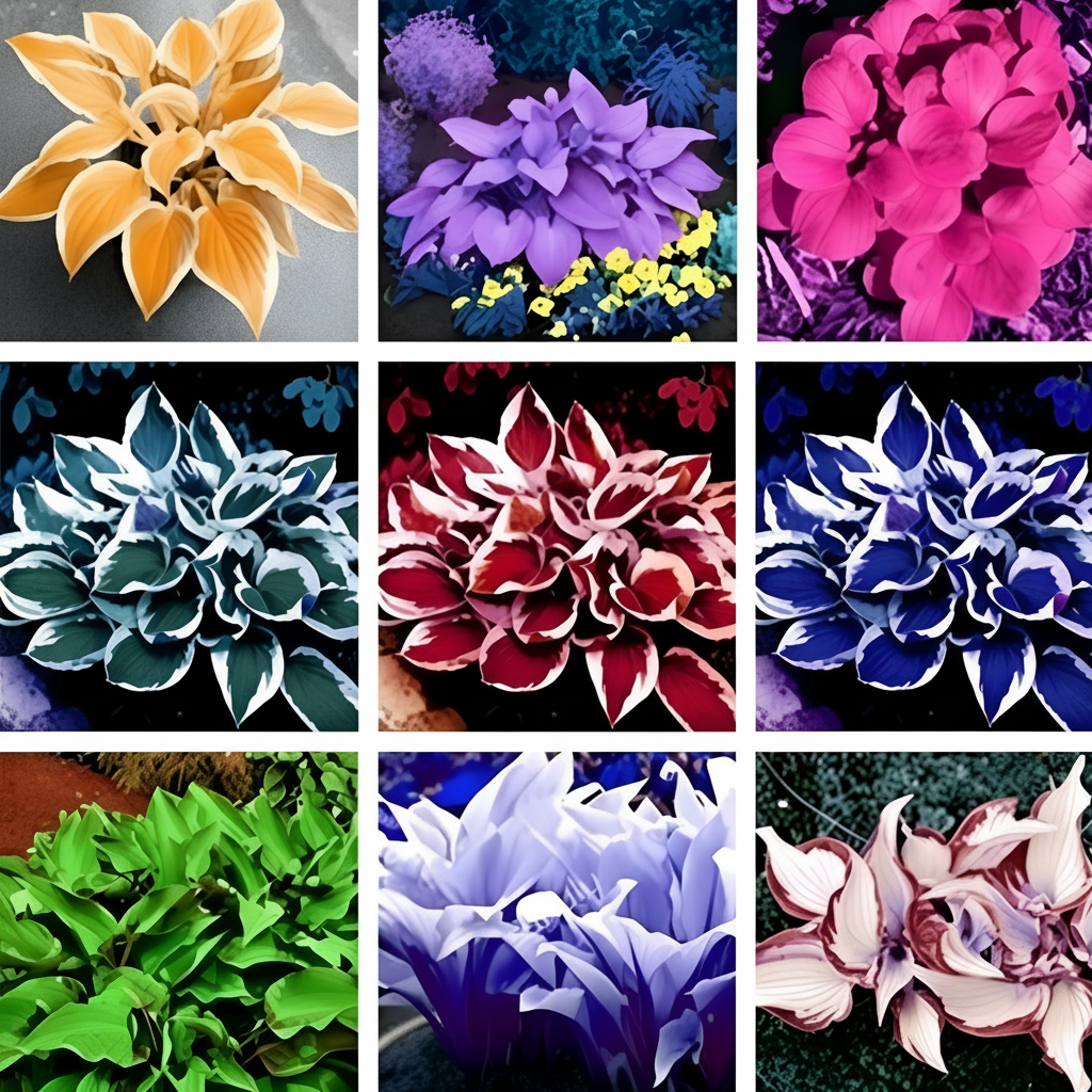 Perennial Lily Flower Shade Hosta Grass Seeds 150 Pieces