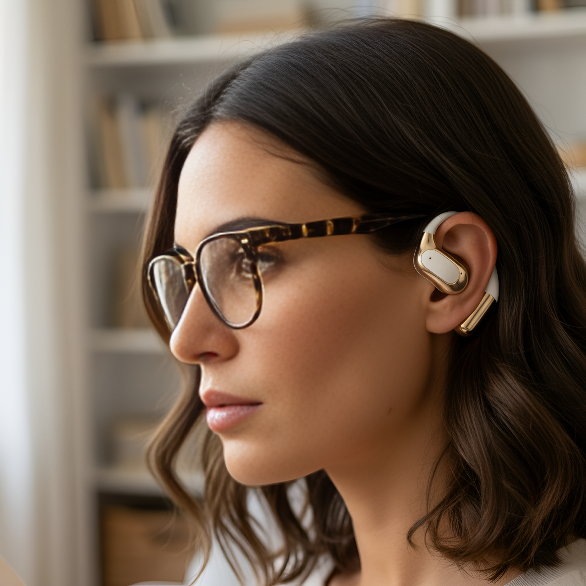 Waterproof Wireless Headphones With AI Noise Reduction