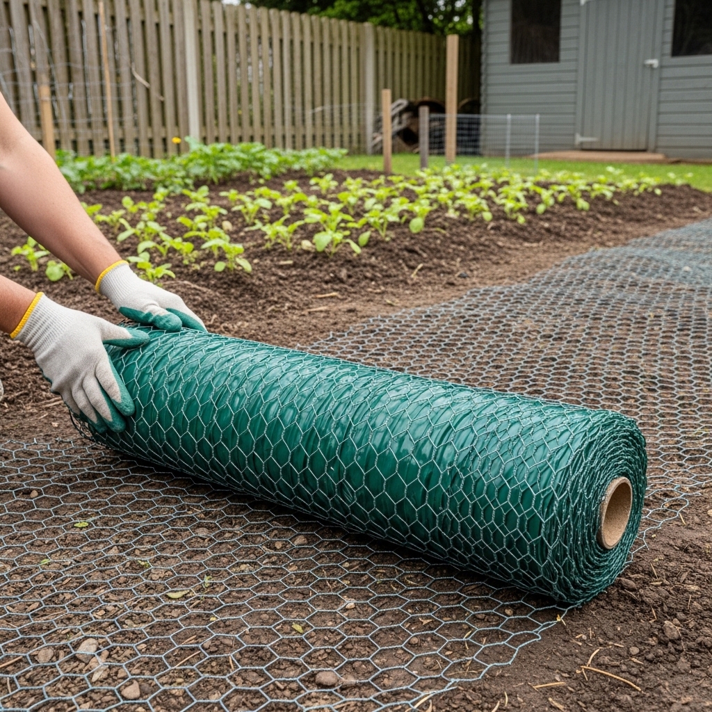 Waterproof Hexagonal Metal Wire Floral Mesh Net