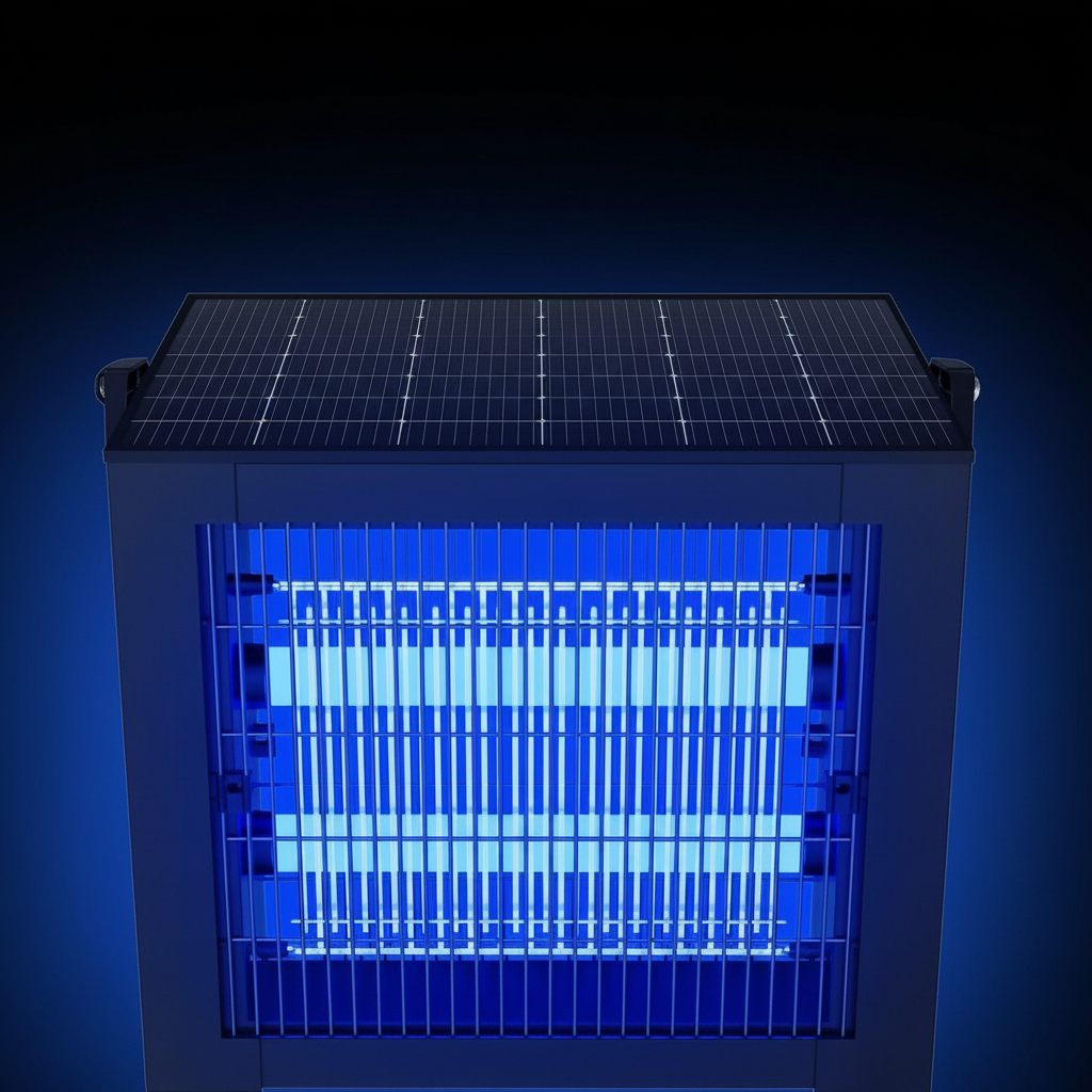 Powerful Large Solar Bug Zapper Outdoor 