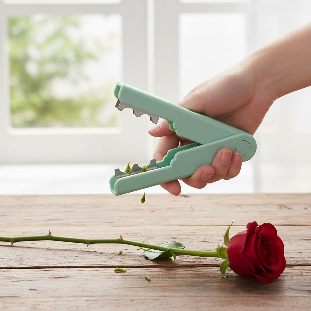 Rose Thorn And Leaf Stripper Gardening Tool For Flower Arrangement