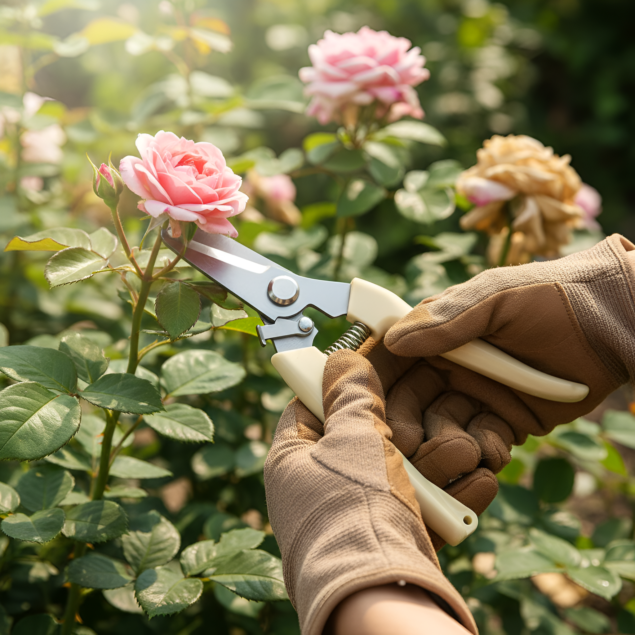 Stainless Steel Pruning Shears With Sharp Blades For Garden And Plants