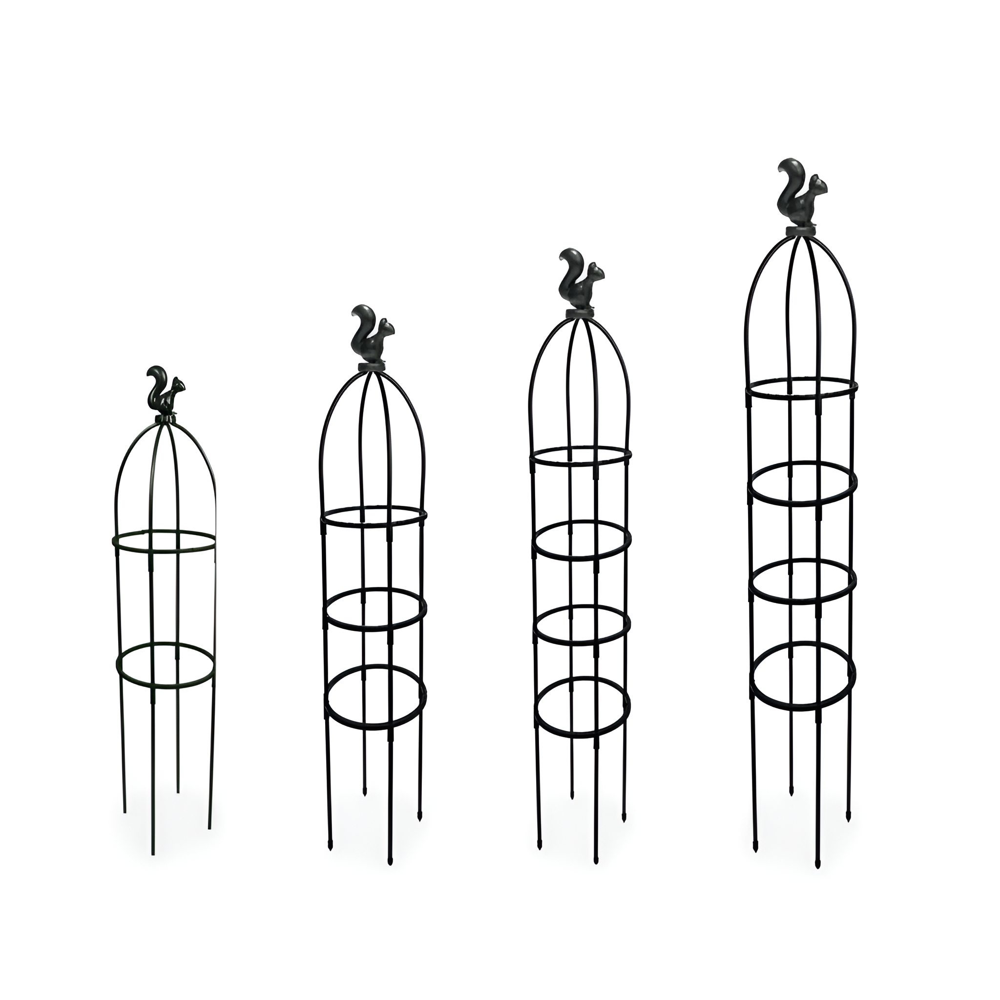 Decorative Plant Climbing Frame With Support Cage For Balcony And Garden Plants