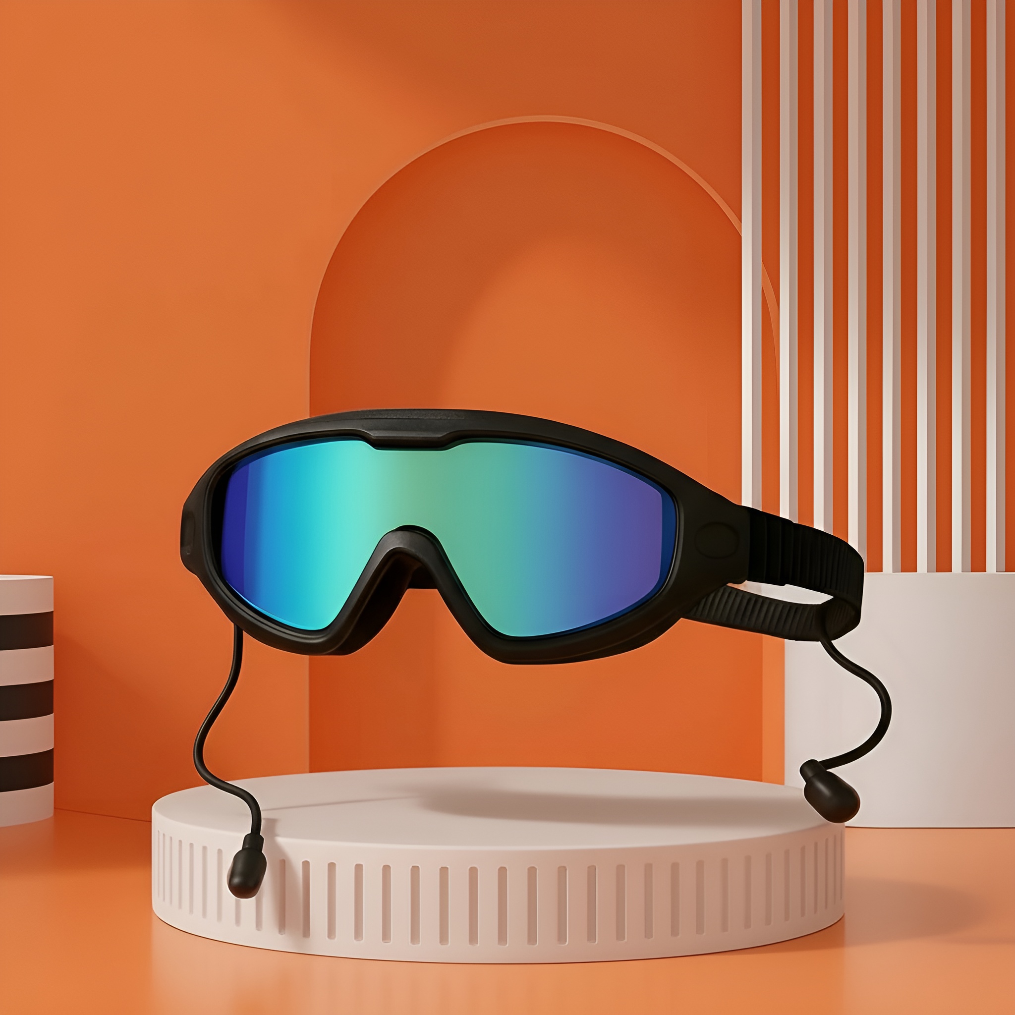 Waterproof Adjustable Swim Goggles For Summer