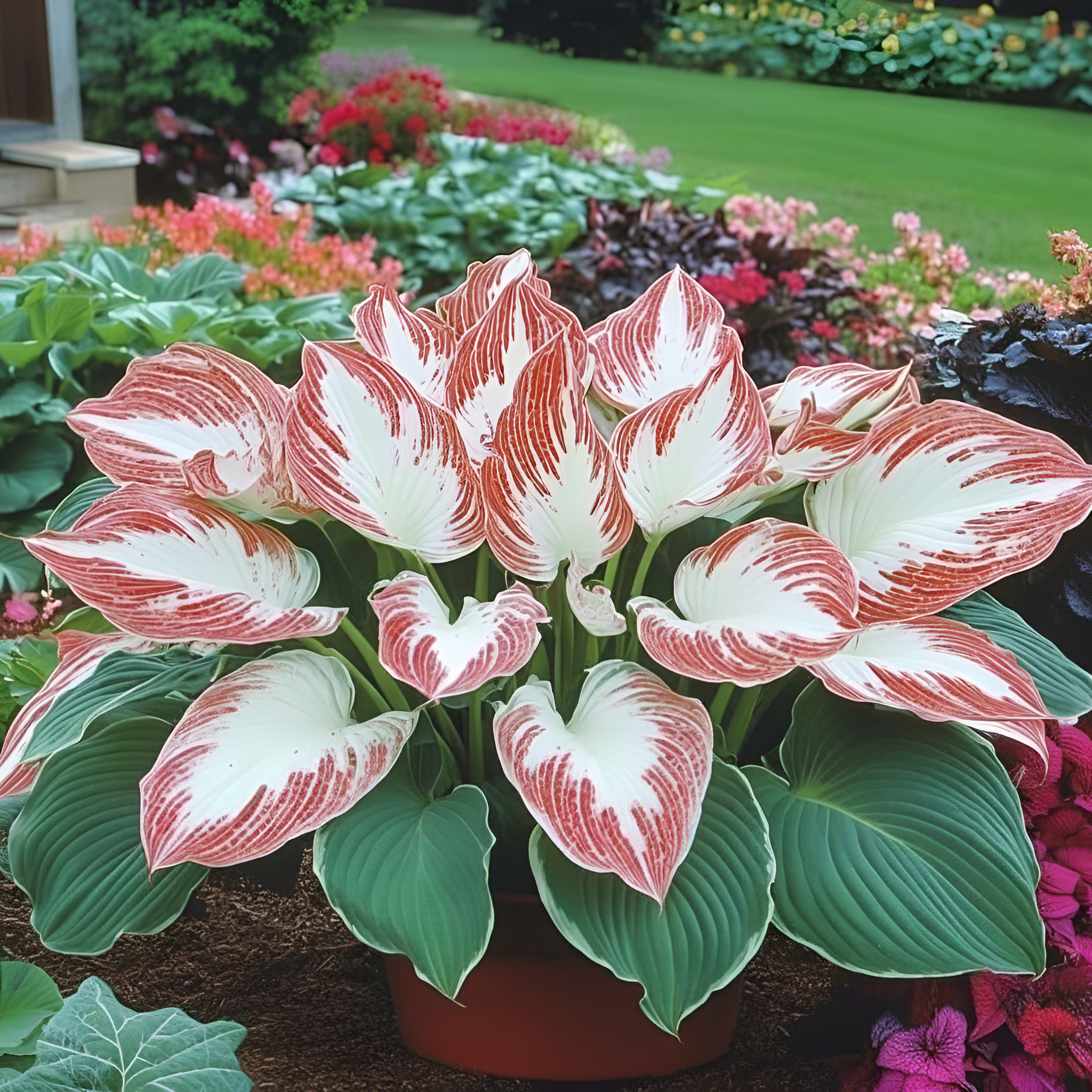 100 Piece Perennial Drought Tolerant Hosta Plants For Home Garden Flower Planting Seeds