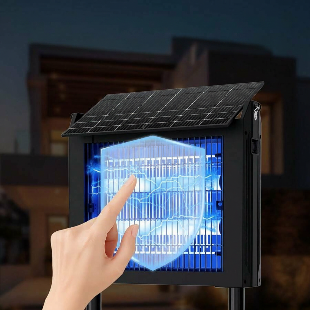 Powerful Large Solar Bug Zapper Outdoor 