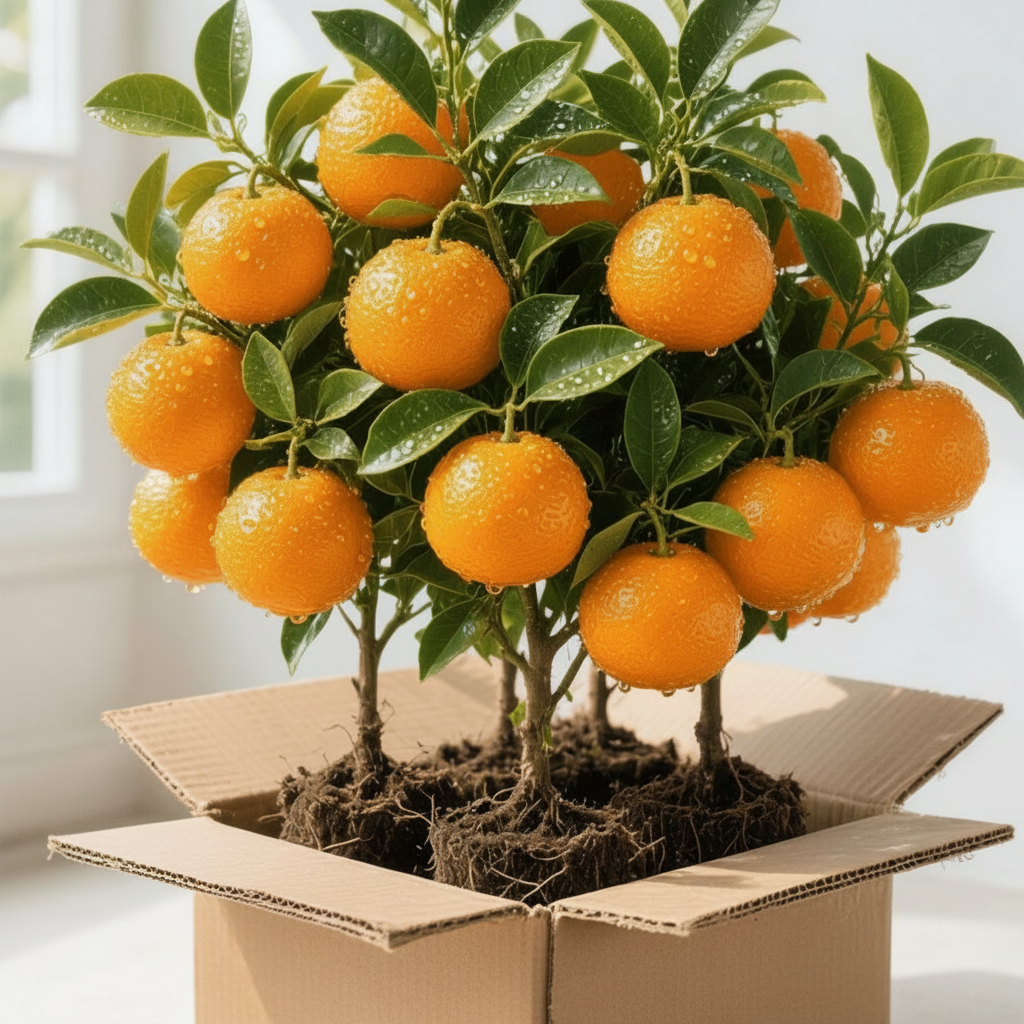 1215 Inch Sugary Mandarin Tree Seeds Easy Care Fast Growing Citrus