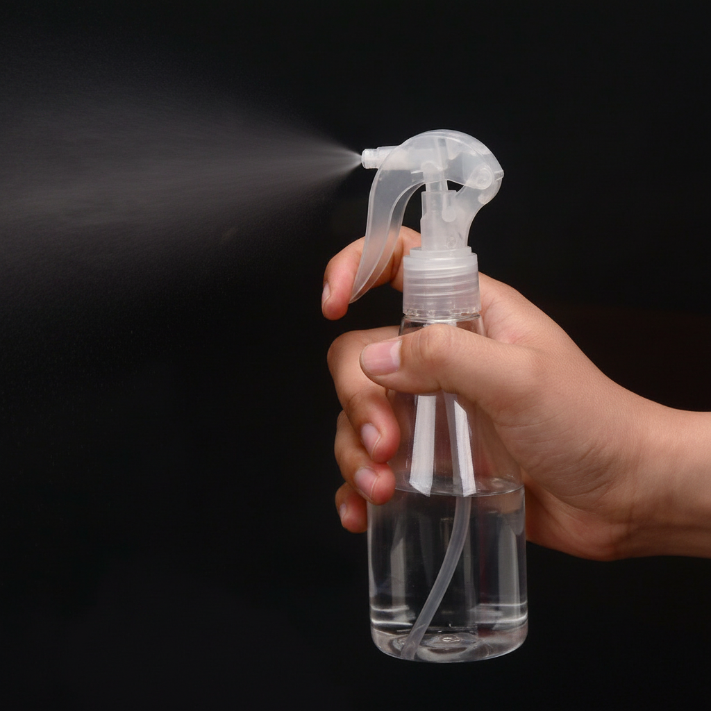 Pressurized High Mist Spray Bottle Reusable Plastic Trigger Sprayer For Gardening And Cleaning
